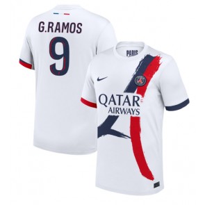 Paris Saint-Germain Goncalo Ramos #9 Venkovní Dres 2024-25 Krátký Rukáv